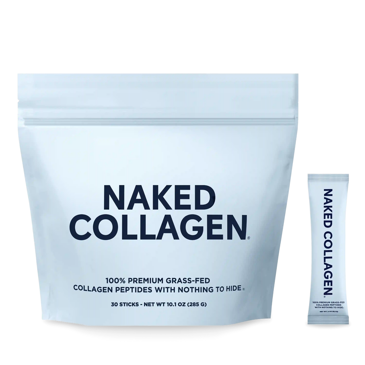 Collagen Peptides Packets | 20 Naked Collagen Packets