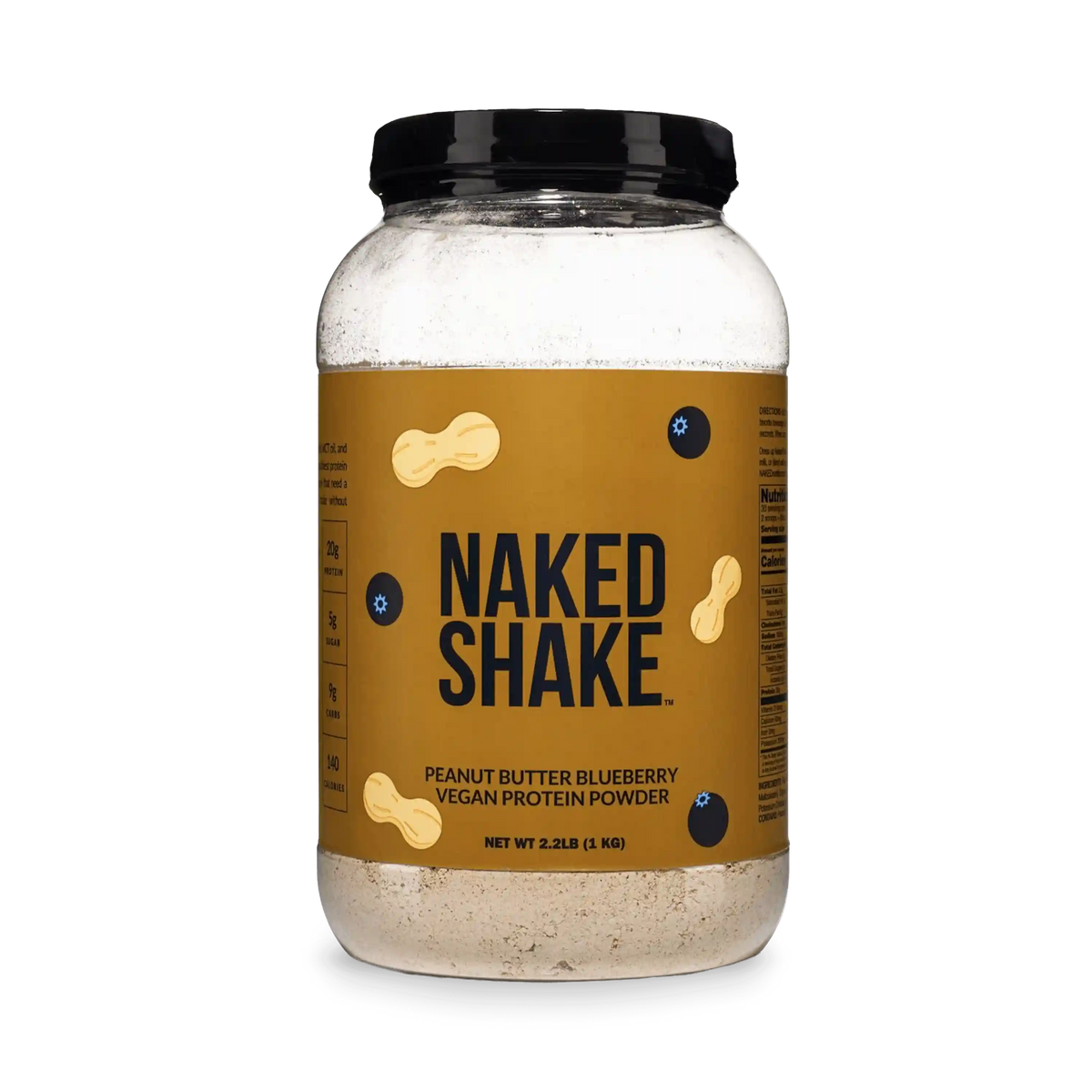 PB Blueberry Vegan Protein | Naked Shake - 30 Servings