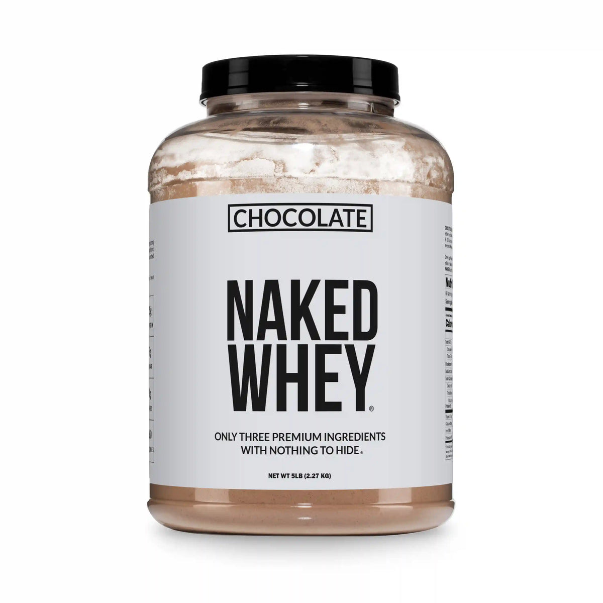 Chocolate Whey Protein Powder | Naked Chocolate Whey - 5LB