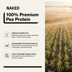 Chocolate Pea Protein Powder | Naked Chocolate Pea - 5LB